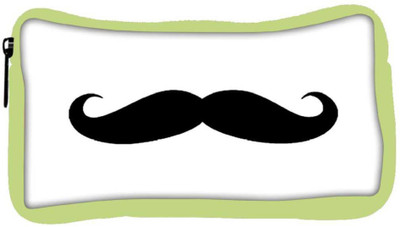 

Snoogg Eco Friendly Canvas I Mustache You White Student Pen Pencil Case Coin Purse Pouch Cosmetic Makeup Bag (GREEN) Pouch(Multicolor)