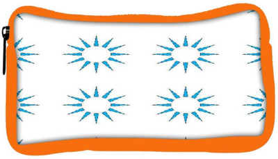 

Snoogg Eco Friendly Canvas Blue Sun Designer Student Pen Pencil Case Coin Purse Pouch Cosmetic Makeup Bag (ORANGE) Pouch(Multicolor)