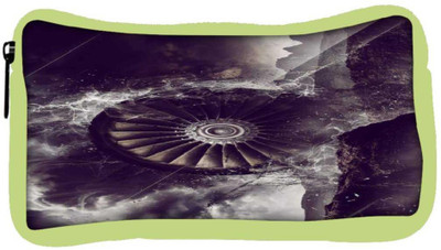 

Snoogg Eco Friendly Canvas Propeller 18809 2922 Student Pen Pencil Case Coin Purse Pouch Cosmetic Makeup Bag (GREEN) Pouch(Multicolor)