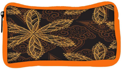 

Snoogg Eco Friendly Canvas Seamless Texture With Flowers And Butterflies Endless Floral Pattern Student Pen Pencil Case Coin Purse Pouch Cosmetic Makeup Bag (ORANGE) Pouch(Multicolor)