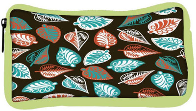 

Snoogg Eco Friendly Canvas Multicolor Leaves Brown Pattern Designer Student Pen Pencil Case Coin Purse Pouch Cosmetic Makeup Bag (GREEN) Pouch(Multicolor)