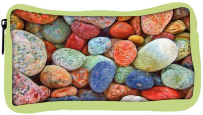 

Snoogg Eco Friendly Canvas Colourful Stones Student Pen Pencil Case Coin Purse Pouch Cosmetic Makeup Bag (GREEN) Pouch(Multicolor)