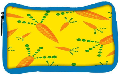 

Snoogg Eco Friendly Canvas Carrot Yellow Designer Student Pen Pencil Case Coin Purse Pouch Cosmetic Makeup Bag (BLUE) Pouch(Multicolor)