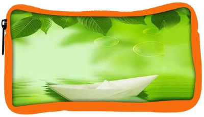 

Snoogg Eco Friendly Canvas Paper Boats Student Pen Pencil Case Coin Purse Pouch Cosmetic Makeup Bag (ORANGE) Pouch(Multicolor)