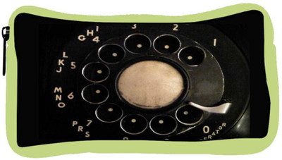 

Snoogg Eco Friendly Canvas Vintage Phone Student Pen Pencil Case Coin Purse Pouch Cosmetic Makeup Bag (GREEN) Pouch(Multicolor)