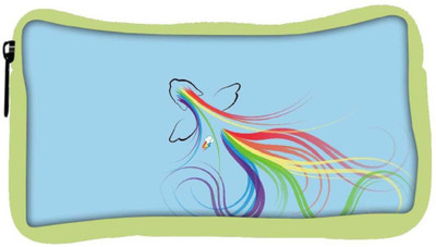 

Snoogg Eco Friendly Canvas Rainbow Dash Designer Student Pen Pencil Case Coin Purse Pouch Cosmetic Makeup Bag (GREEN) Pouch(Multicolor)