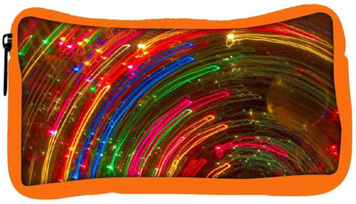 

Snoogg Eco Friendly Canvas Neon Lights Student Pen Pencil Case Coin Purse Pouch Cosmetic Makeup Bag (ORANGE) Pouch(Multicolor)