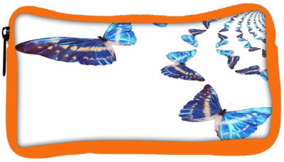 

Snoogg Eco Friendly Canvas Kaleidoscopic Butterflies Student Pen Pencil Case Coin Purse Pouch Cosmetic Makeup Bag (ORANGE) Pouch(Multicolor)