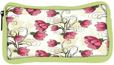 

Snoogg Eco Friendly Canvas Pattern Vector Element Student Pen Pencil Case Coin Purse Pouch Cosmetic Makeup Bag (GREEN) Pouch(Multicolor)