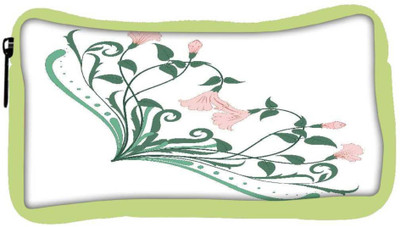 

Snoogg Eco Friendly Canvas Corner Flourish Frame Student Pen Pencil Case Coin Purse Pouch Cosmetic Makeup Bag (GREEN) Pouch(Multicolor)