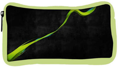 

Snoogg Eco Friendly Canvas Green Paint Designer Student Pen Pencil Case Coin Purse Pouch Cosmetic Makeup Bag (GREEN) Pouch(Multicolor)