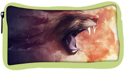 

Snoogg Eco Friendly Canvas Universe Tiger Student Pen Pencil Case Coin Purse Pouch Cosmetic Makeup Bag (GREEN) Pouch(Multicolor)