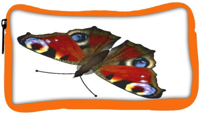 

Snoogg Eco Friendly Canvas Butterfly Student Pen Pencil Case Coin Purse Pouch Cosmetic Makeup Bag (ORANGE) Pouch(Multicolor)