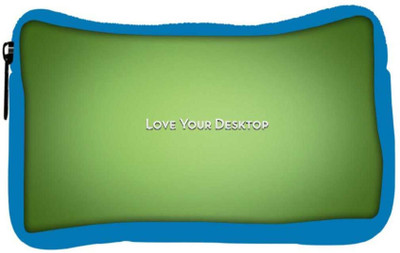 

Snoogg Eco Friendly Canvas Love Your Desktop Green Designer Student Pen Pencil Case Coin Purse Pouch Cosmetic Makeup Bag (BLUE) Pouch(Multicolor)