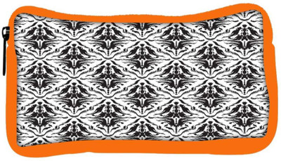

Snoogg Eco Friendly Canvas Dark Mixed Pattern Designer Student Pen Pencil Case Coin Purse Pouch Cosmetic Makeup Bag (ORANGE) Pouch(Multicolor)