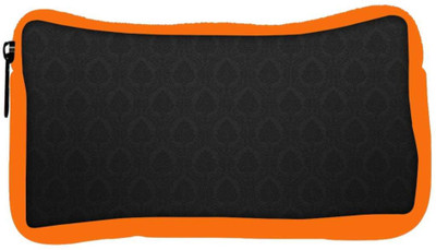 

Snoogg Eco Friendly Canvas Nostalgi Plain Designer Student Pen Pencil Case Coin Purse Pouch Cosmetic Makeup Bag (ORANGE) Pouch(Multicolor)