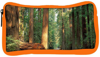 

Snoogg Eco Friendly Canvas Road And Forest Designer Student Pen Pencil Case Coin Purse Pouch Cosmetic Makeup Bag (ORANGE) Pouch(Multicolor)