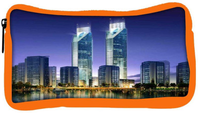 

Snoogg Eco Friendly Canvas Skyscrapers In The Bay 2696 Student Pen Pencil Case Coin Purse Pouch Cosmetic Makeup Bag (ORANGE) Pouch(Multicolor)