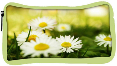 

Snoogg Eco Friendly Canvas Camomile On A Fiel Student Pen Pencil Case Coin Purse Pouch Cosmetic Makeup Bag (GREEN) Pouch(Multicolor)