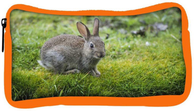 

Snoogg Eco Friendly Canvas Couple Of Rabbit Designer Student Pen Pencil Case Coin Purse Pouch Cosmetic Makeup Bag (ORANGE) Pouch(Multicolor)