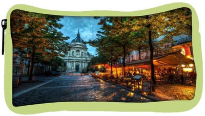 

Snoogg Eco Friendly Canvas Streets At Nite Designer Student Pen Pencil Case Coin Purse Pouch Cosmetic Makeup Bag (GREEN) Pouch(Multicolor)