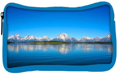 

Snoogg Eco Friendly Canvas Blue Water And White Mountain Designer Student Pen Pencil Case Coin Purse Pouch Cosmetic Makeup Bag (BLUE) Pouch(Multicolor)