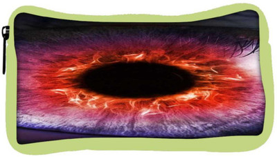 

Snoogg Eco Friendly Canvas The Eye Of The Storm Student Pen Pencil Case Coin Purse Pouch Cosmetic Makeup Bag (GREEN) Pouch(Multicolor)