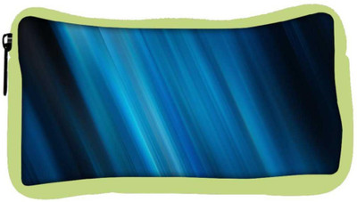 

Snoogg Eco Friendly Canvas Cool Blue Light Designer Student Pen Pencil Case Coin Purse Pouch Cosmetic Makeup Bag (GREEN) Pouch(Multicolor)