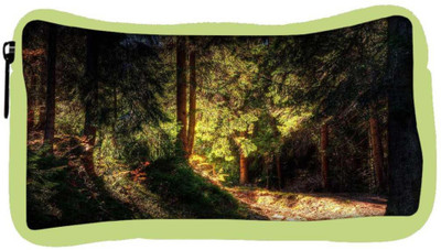 

Snoogg Eco Friendly Canvas Falling Sun Light In Forest Designer Student Pen Pencil Case Coin Purse Pouch Cosmetic Makeup Bag (GREEN) Pouch(Multicolor)