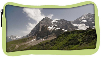 

Snoogg Eco Friendly Canvas Snow In Mountains Designer Student Pen Pencil Case Coin Purse Pouch Cosmetic Makeup Bag (GREEN) Pouch(Multicolor)