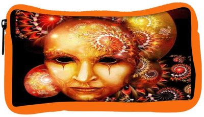 

Snoogg Eco Friendly Canvas Fractal Mask 2777 Student Pen Pencil Case Coin Purse Pouch Cosmetic Makeup Bag (ORANGE) Pouch(Multicolor)