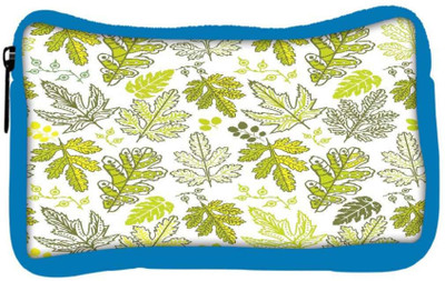 

Snoogg Eco Friendly Canvas Abstract Multicolor Leaves Designer Student Pen Pencil Case Coin Purse Pouch Cosmetic Makeup Bag (BLUE) Pouch(Multicolor)