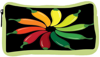 

Snoogg Eco Friendly Canvas Chilli Pepper Wheel In Vector Format Student Pen Pencil Case Coin Purse Pouch Cosmetic Makeup Bag (GREEN) Pouch(Multicolor)