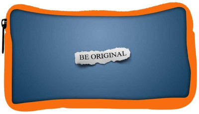 

Snoogg Eco Friendly Canvas Be Original Designer Student Pen Pencil Case Coin Purse Pouch Cosmetic Makeup Bag (ORANGE) Pouch(Multicolor)
