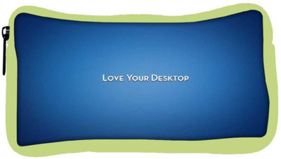

Snoogg Eco Friendly Canvas Love Your Desktop Blue Designer Student Pen Pencil Case Coin Purse Pouch Cosmetic Makeup Bag (GREEN) Pouch(Multicolor)