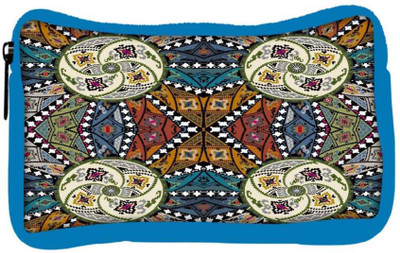 

Snoogg Eco Friendly Canvas Abstract Multicolor Design Designer Student Pen Pencil Case Coin Purse Pouch Cosmetic Makeup Bag (BLUE) Pouch(Multicolor)