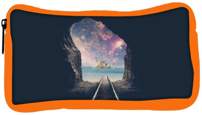 

Snoogg Eco Friendly Canvas Last Train Designer Student Pen Pencil Case Coin Purse Pouch Cosmetic Makeup Bag (ORANGE) Pouch(Multicolor)