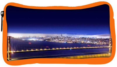

Snoogg Eco Friendly Canvas Dark Blue Sky Designer Student Pen Pencil Case Coin Purse Pouch Cosmetic Makeup Bag (ORANGE) Pouch(Multicolor)