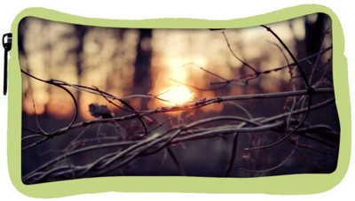 

Snoogg Eco Friendly Canvas Dried Branch Designer Student Pen Pencil Case Coin Purse Pouch Cosmetic Makeup Bag (GREEN) Pouch(Multicolor)