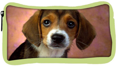 

Snoogg Eco Friendly Canvas Cute Puppy Designer Student Pen Pencil Case Coin Purse Pouch Cosmetic Makeup Bag (GREEN) Pouch(Multicolor)