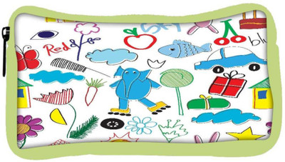 

Snoogg Eco Friendly Canvas Red Sky Designer Student Pen Pencil Case Coin Purse Pouch Cosmetic Makeup Bag (GREEN) Pouch(Multicolor)