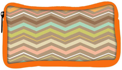 

Snoogg Eco Friendly Canvas Aztec Designs Student Pen Pencil Case Coin Purse Pouch Cosmetic Makeup Bag (ORANGE) Pouch(Multicolor)