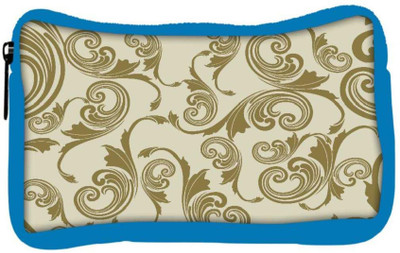 

Snoogg Eco Friendly Canvas Abstract Green Pattern Designer Student Pen Pencil Case Coin Purse Pouch Cosmetic Makeup Bag (BLUE) Pouch(Multicolor)