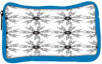 

Snoogg Eco Friendly Canvas Multiple Pattern Designer Student Pen Pencil Case Coin Purse Pouch Cosmetic Makeup Bag (BLUE) Pouch(Multicolor)