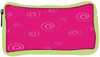 

Snoogg Eco Friendly Canvas Pink Small Cyclone Designer Student Pen Pencil Case Coin Purse Pouch Cosmetic Makeup Bag (GREEN) Pouch(Multicolor)