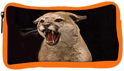 

Snoogg Eco Friendly Canvas Cougar Animal 158 Student Pen Pencil Case Coin Purse Pouch Cosmetic Makeup Bag (ORANGE) Pouch(Multicolor)