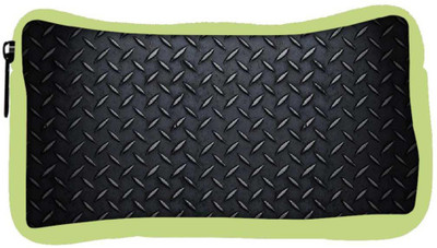 

Snoogg Eco Friendly Canvas Steel Texture Student Pen Pencil Case Coin Purse Pouch Cosmetic Makeup Bag (GREEN) Pouch(Multicolor)