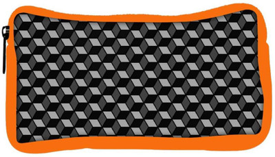 

Snoogg Eco Friendly Canvas Abstract Black And Grey Blocks Designer Student Pen Pencil Case Coin Purse Pouch Cosmetic Makeup Bag (ORANGE) Pouch(Multicolor)