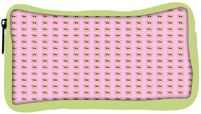 

Snoogg Eco Friendly Canvas Girly Toast Student Pen Pencil Case Coin Purse Pouch Cosmetic Makeup Bag (GREEN) Pouch(Multicolor)