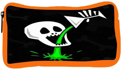 

Snoogg Eco Friendly Canvas Skull Drinking Poison 2787 Student Pen Pencil Case Coin Purse Pouch Cosmetic Makeup Bag (ORANGE) Pouch(Multicolor)